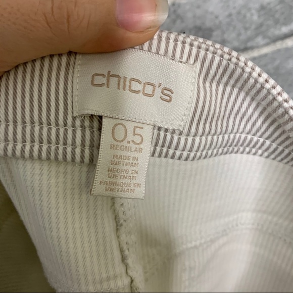 Chico’s Brooke Utility Slim Railroad Pants - Picture 12 of 15